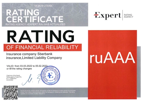 Рейтинг финансовой надежности