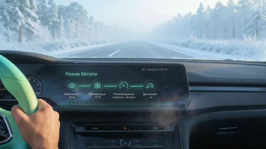 Белая мгла: как не потеряться на дороге в метель